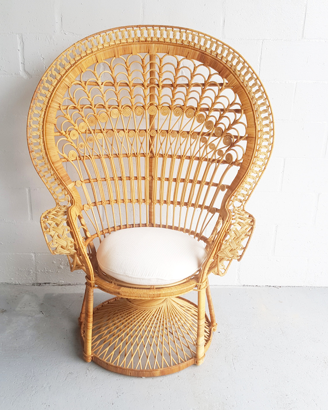 Peacock Queen Chair